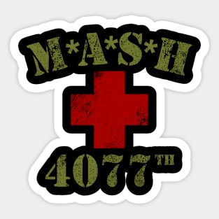 MASH 4077 Retro Sticker